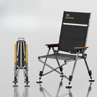 X-Frame Steel Fishing Stool: Double-Fold Waterproof Oxford Fabric Seat Heavy-Duty Portable Bench for Camping/Hunting Trips