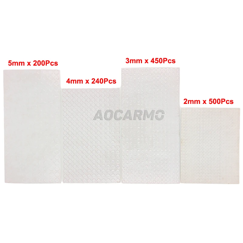 Aocarmo 2mm 3mm 4mm 5mm 10mm Water Damage Seal Warranty Indicator Sensors Repair Waterproof Stickers For Mobile Phone Tablet