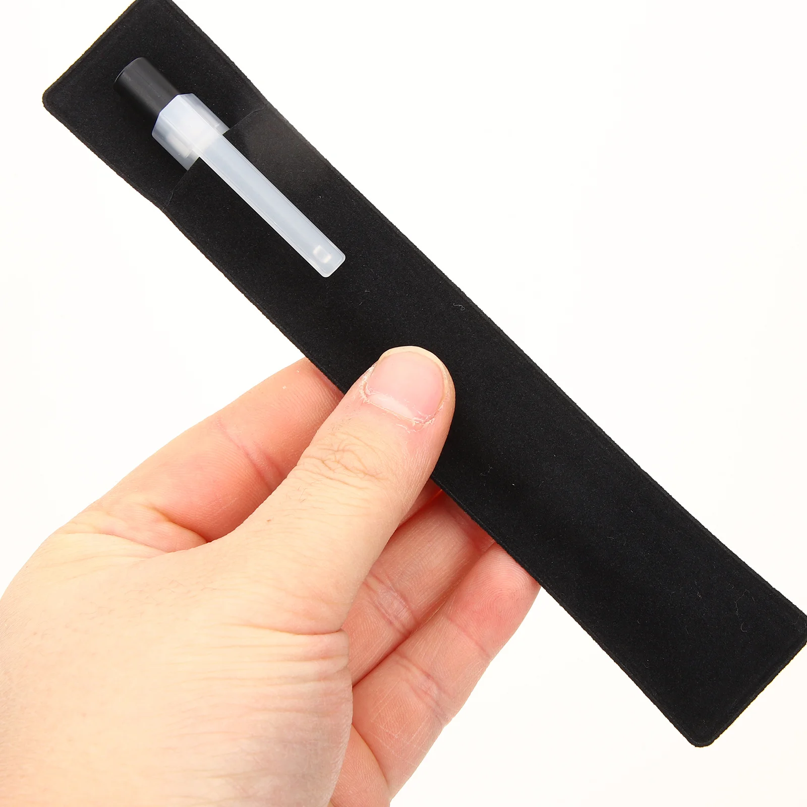 30 قطعة حقيبة أقلام الثقيلة القلم كم ل أقلام حبر جاف مكافحة ارتداء سطح أملس المحمولة هدية التفاف المنظم