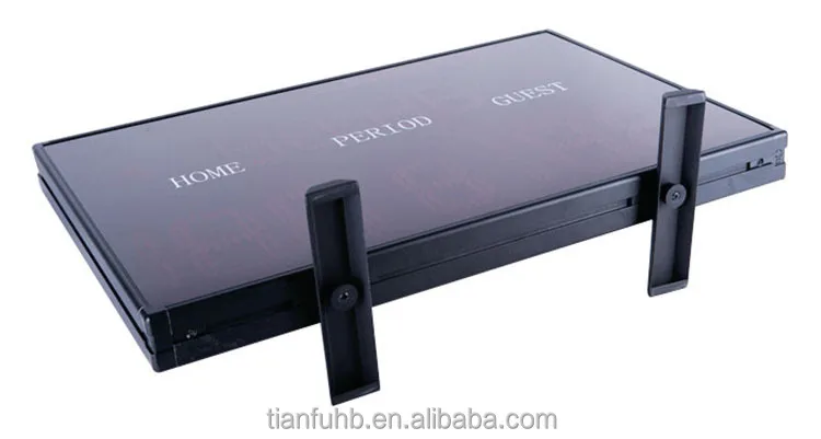 Basketballplatzausrüstung mit Live-Anzeigetafeln und Possession-Timer für Spiele