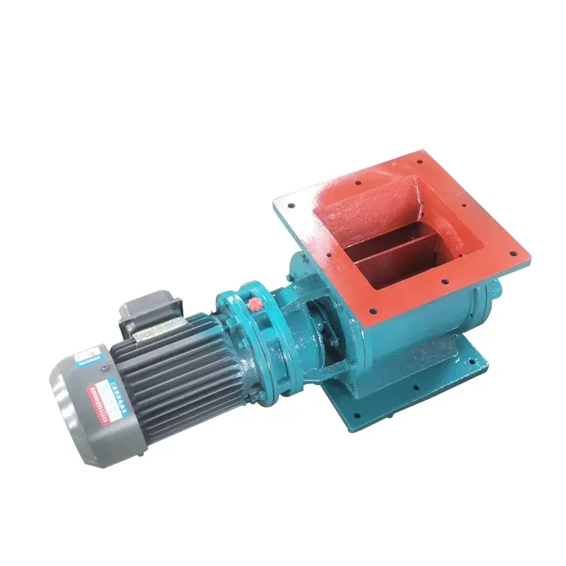 Star unloader ash unloading valve electric stainless steel air lock shutdown fan air shut-off explosion-proof impeller