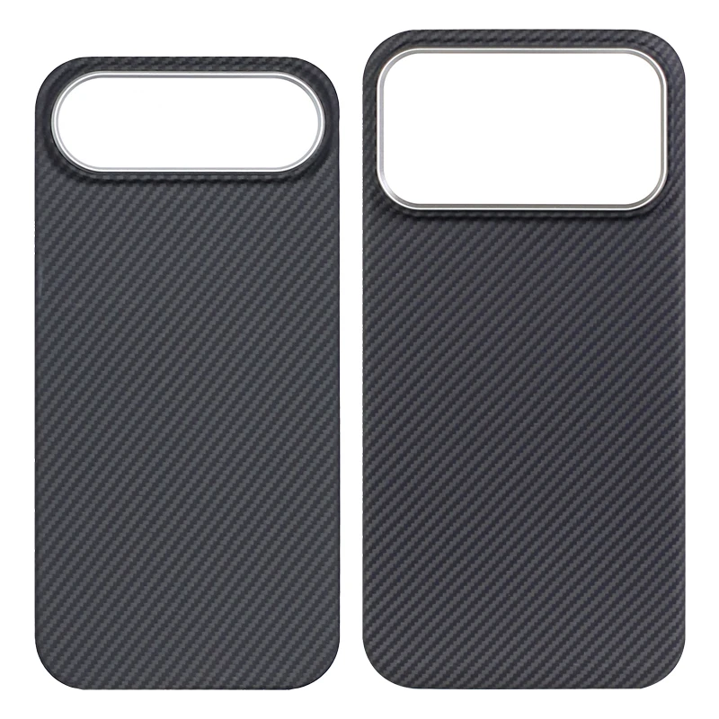 YTF-Włókno Węglowe do Etui na iPhone 16 14 Pro Max 13 z Obsługą Magsafe, Pokrowiec Magnetyczny z Włókna Kevlarowego Aramidowego do iPhone 15 Pro/17 Pro — zdjęcie produktu 7