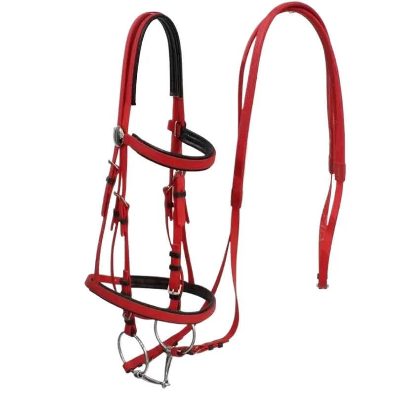 PVC antifreeze and anti-skid reins armature speed halter British saddle accessories Equestrian harness supplies