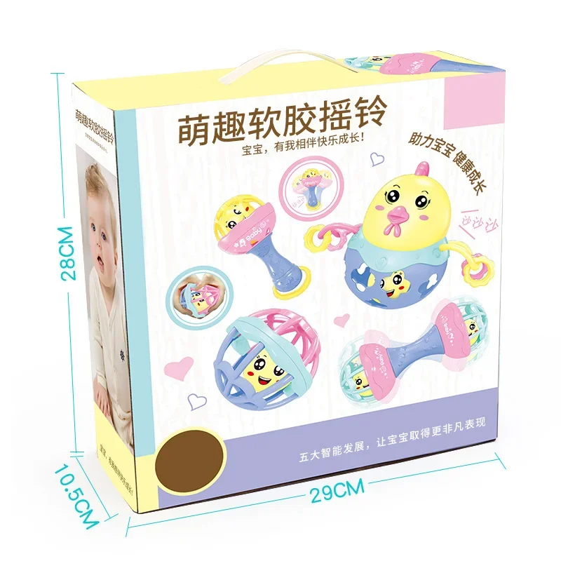 Bebê recém-nascido 0-3-6-12 meses de idade brinquedo do bebê conforto brinquedo 0-1 ano de idade chocalho do bebê