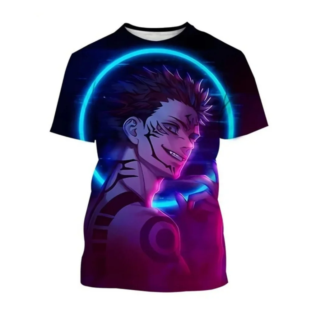 Anime T-Shirts Pattern Adventure 3D Printed Streetwear Men Women Fashion Oversized Short Sleeve T Shirt y2k Tees Tops Clothings