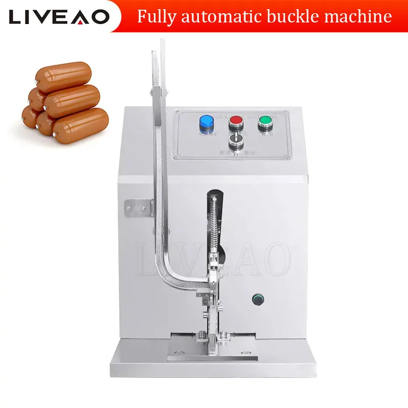 

Superior Quality Newest Design U Type Buckle Sausage Clipping Knotting Machine For Supermarket