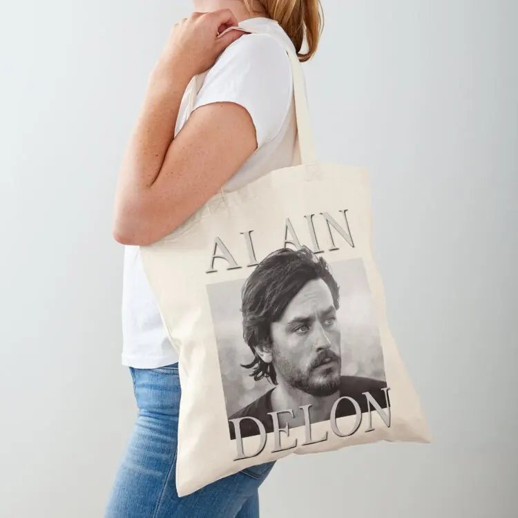 

alain delon french Tote Bag Large bags for women female bag bags for women canvas shopping bag