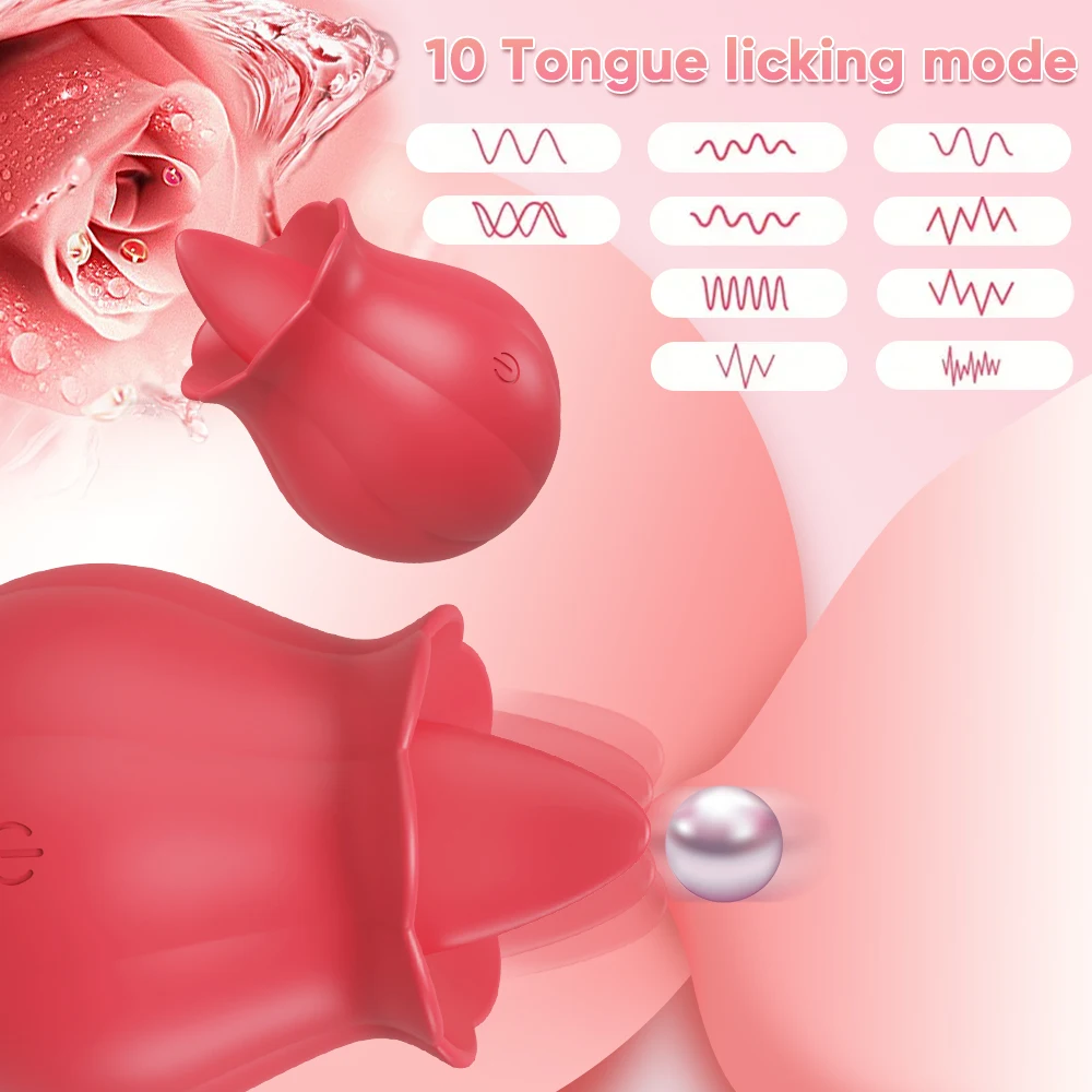 Powerful Swing Vibrator for Woman Nipple Clitoris Stimulator G-Spot Massager Vibrating Female Oral Masturbation Adults Sex Toys image 2