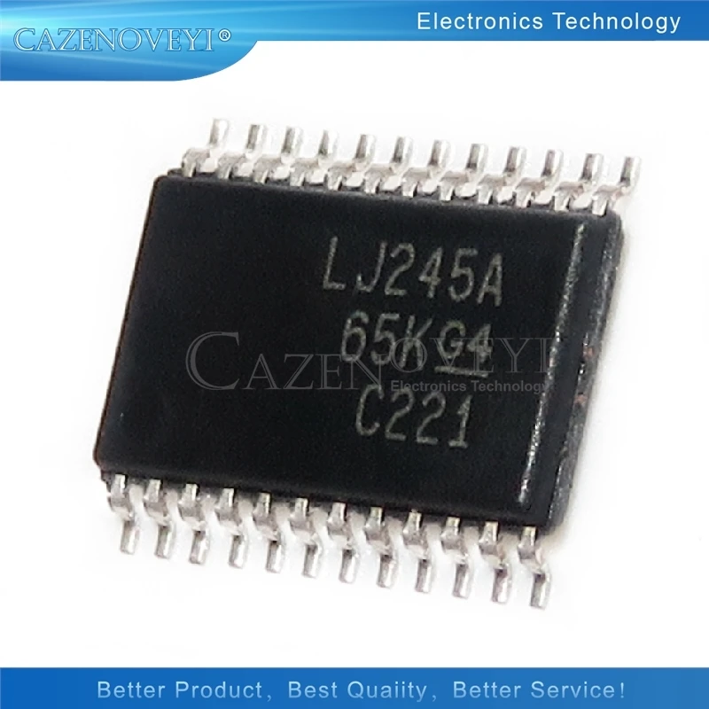 10pcs/lot SN74LVC4245ADBR SN74LVC4245 LJ245A SSOP-24 In Stock