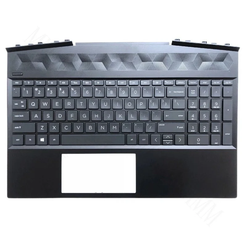 TT Brand New Suitable for HP Pavilion Gaming 15-DK Palmrest Protective Case with US Keyboard L57594-001