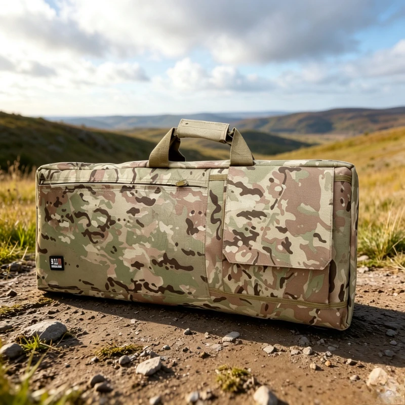 Water Resistant Long Equipment Carry Bag Portable Protective Storage Case for Outdoor Fishing Travel Gear Organizer 장비 가방
