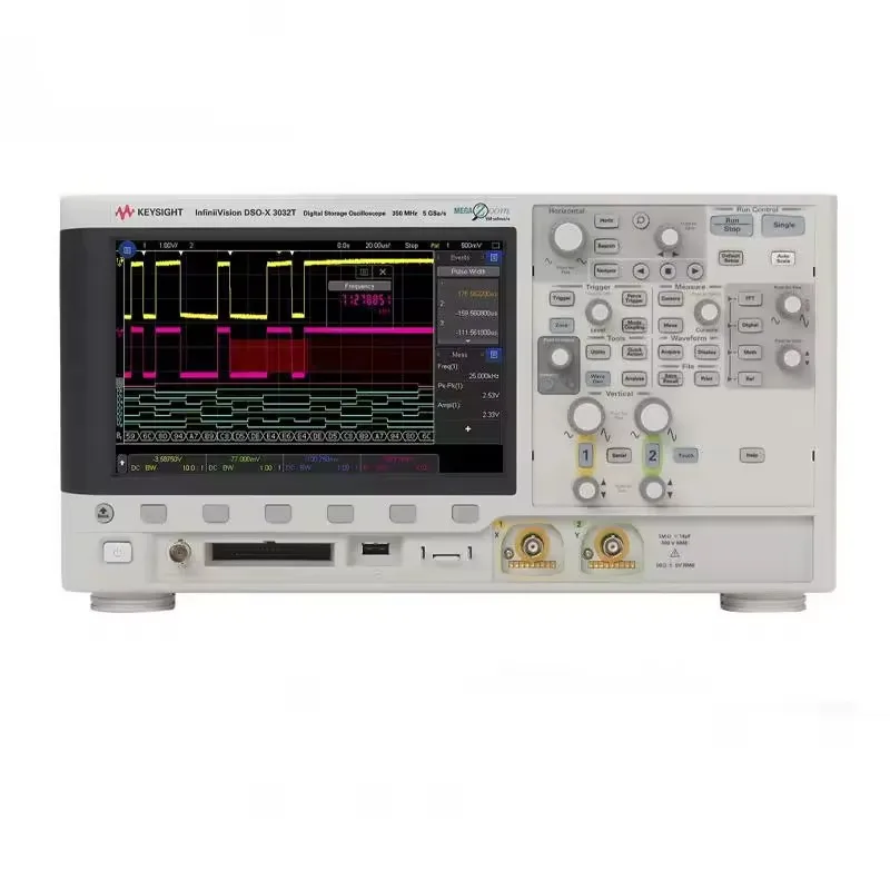 Keysight Bandwidth 350 MHz 2 analog channels 4 Mpts memory DSOX3032T oscilloscope