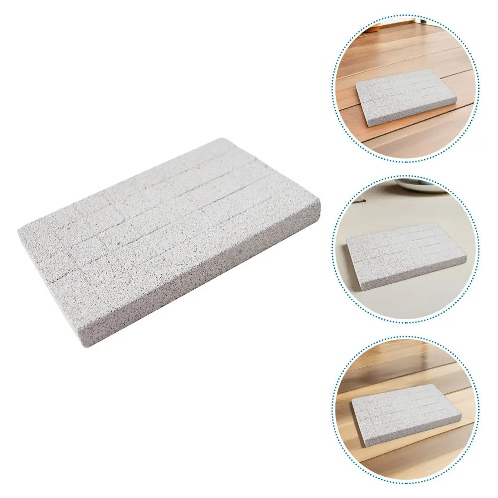 

2Pcs Natural Lava Stone Pet Grinding Board Small Animal Nail File Rabbit Claw Pad Cage Foot Pad Dog Nail Filing Board