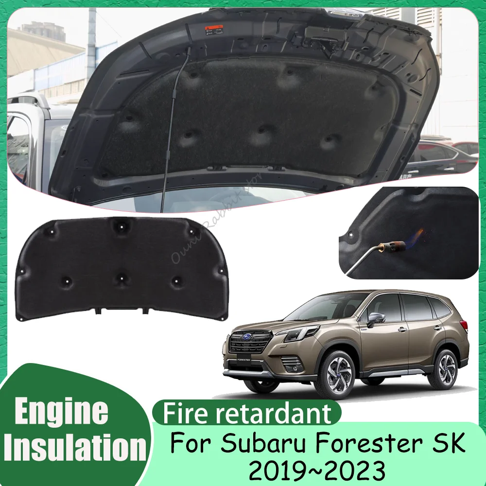 pour-subaru-forester-sk-2019~2023-2020-2021-2022-doublure-thermique-pour-capot-de-voiture-isolation-du-moteur-coton-insonorisant-accessoires