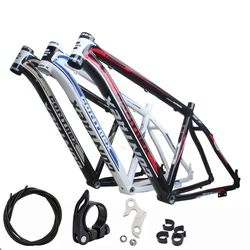 26in 29 in Mountain Bike frame Aluminum alloy bike frame Disc brake frame with tail hook bicycle frame mtb frame