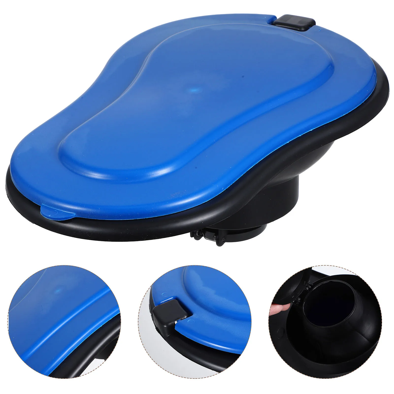 

Construction Site Toilet Portable Bed Pan for Women Temporary Urinal Spill Proof Heavy Duty for Home Renovation Emergency Usage
