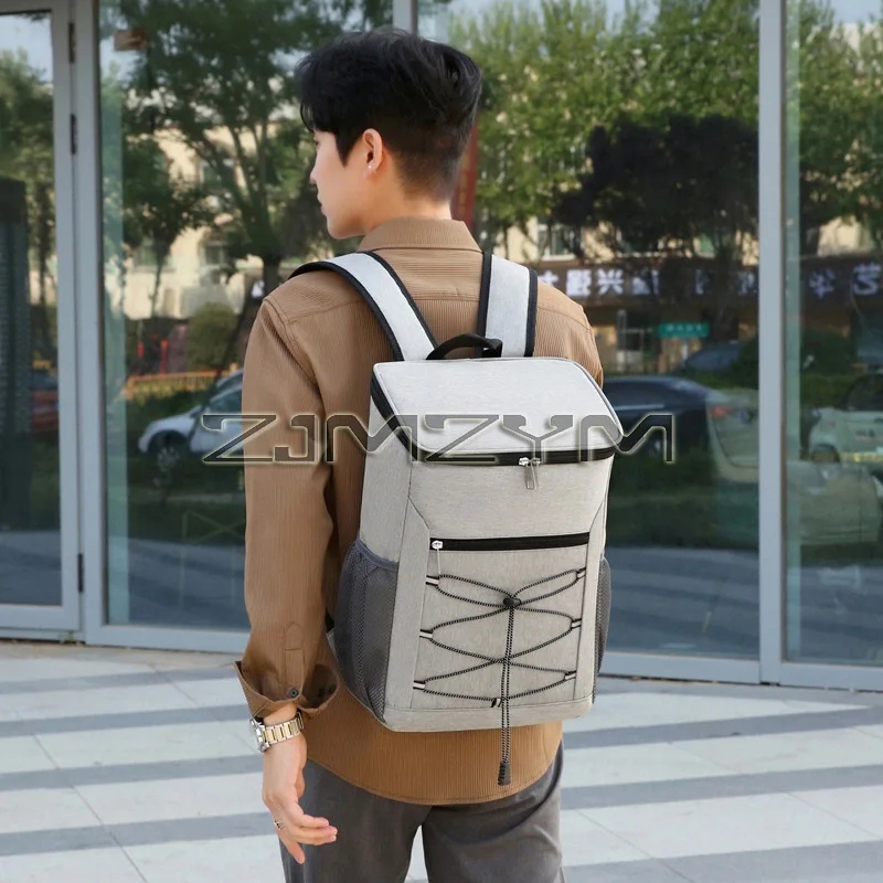 Cooler Bag Thermal Backpack Large Capacity Warm Insulated Bag Camping Lunch Box Food Beverage Storage Bags