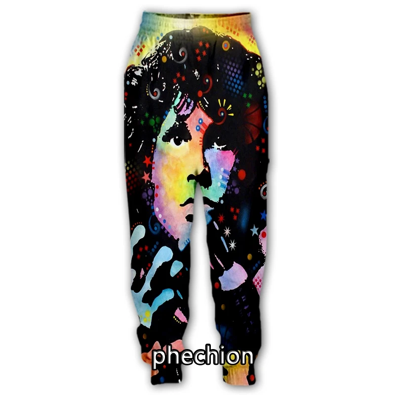 

phechion New Men/Women JIM MORRISON 3D Printed Casual Pants Fashion Streetwear Men Loose Sporting Long Trousers F271