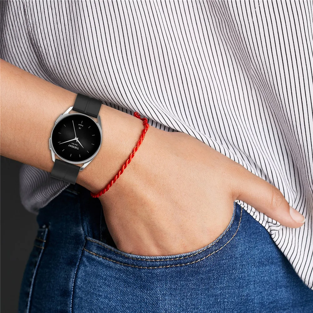 22 مللي متر حزام العالمي سيليكون حزام (Band) ساعة لهواوي ساعة/سامسونج ساعة/Mi ساعة الرياضة Smartwatch الملحقات