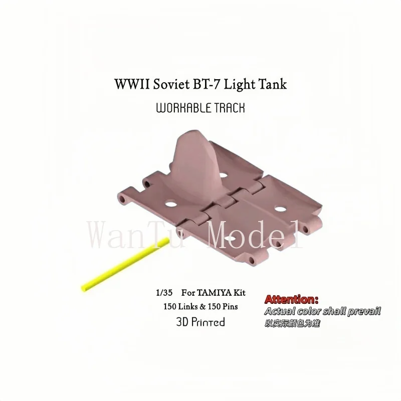1/35 ET model P35-025 WWII Soviet BT-7 Light Tank Workable Track For TAMIYA Kit