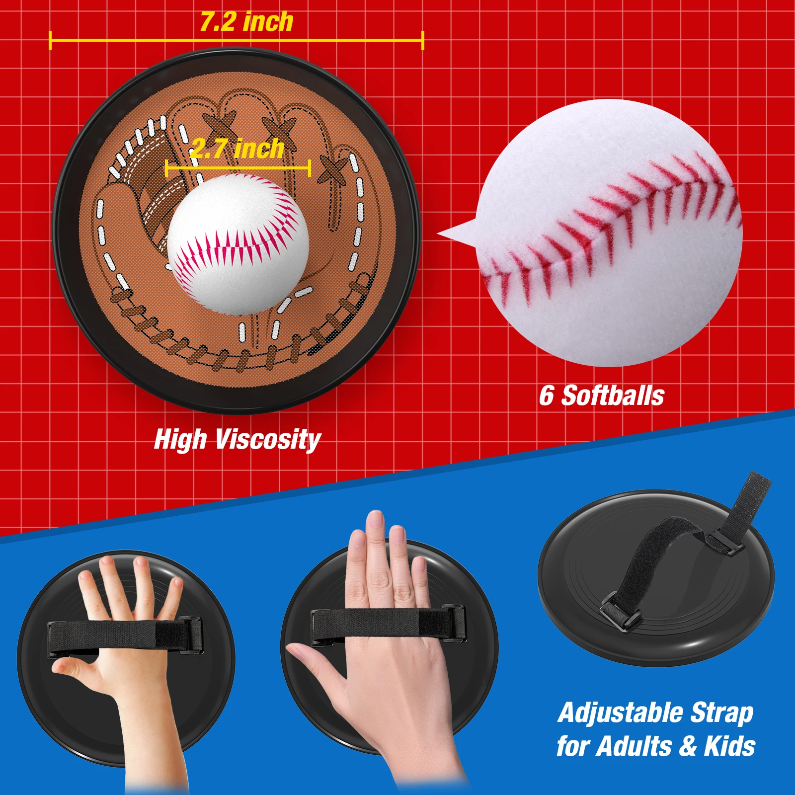 4-in-1-Tball-Set für Kleinkinder von 3–5 Jahren mit automatischer Pitching-Maschine und Fangball-Set für drinnen und draußen, Sportspielzeug, Weihnachts- und Geburtstagsgeschenke