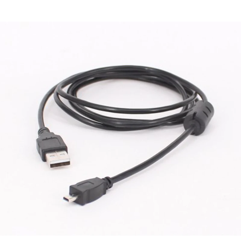 Cable de datos USB para cámara Digital, Mini Cable de datos de 8 pines para Nikon D3200, D5100, D5200, 5300, 7200, carga para S2600, P520