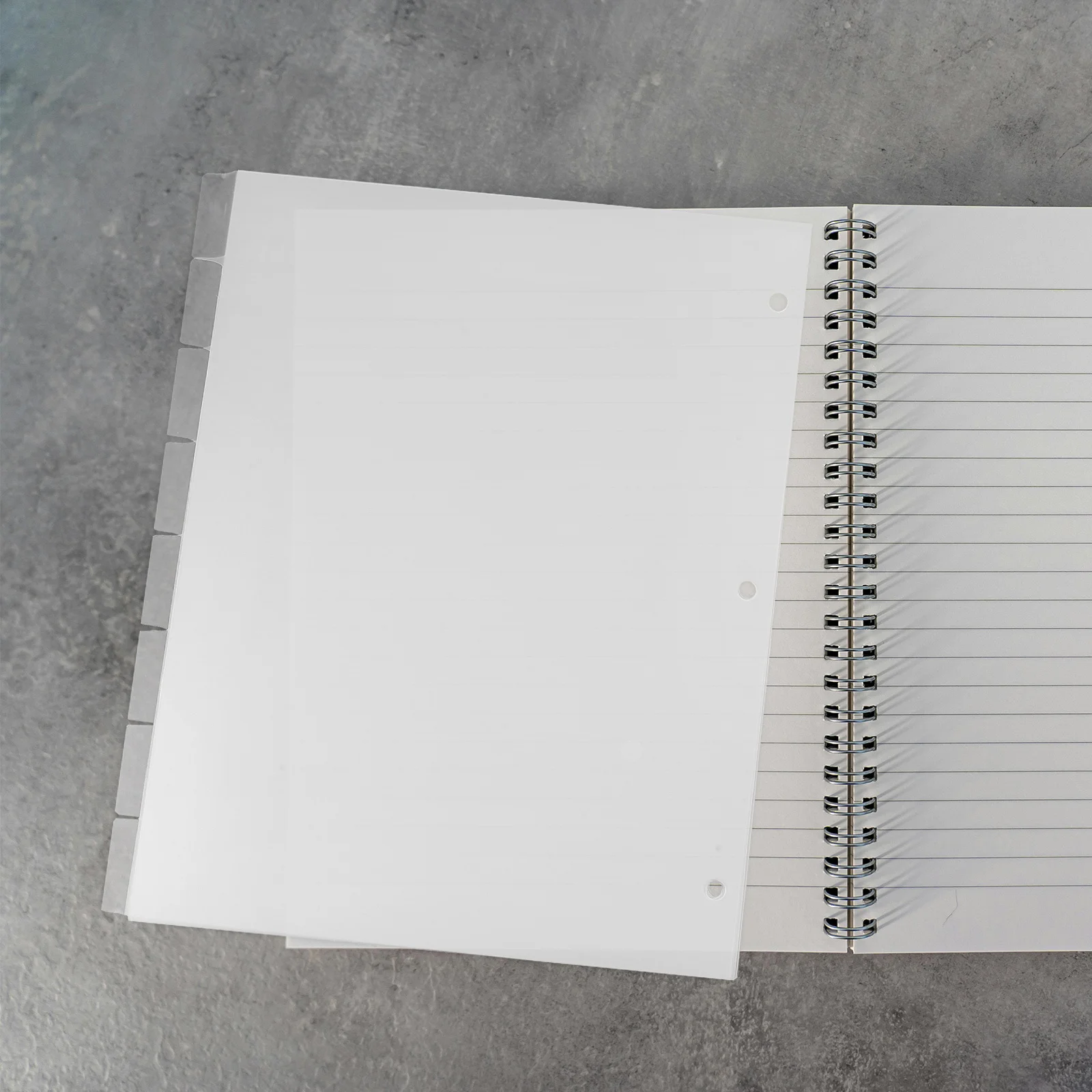 Index Insert For Binder A4 Detachable Planner Divider Pages Colorful Tabbed Separator Sheets File Organization Divider For