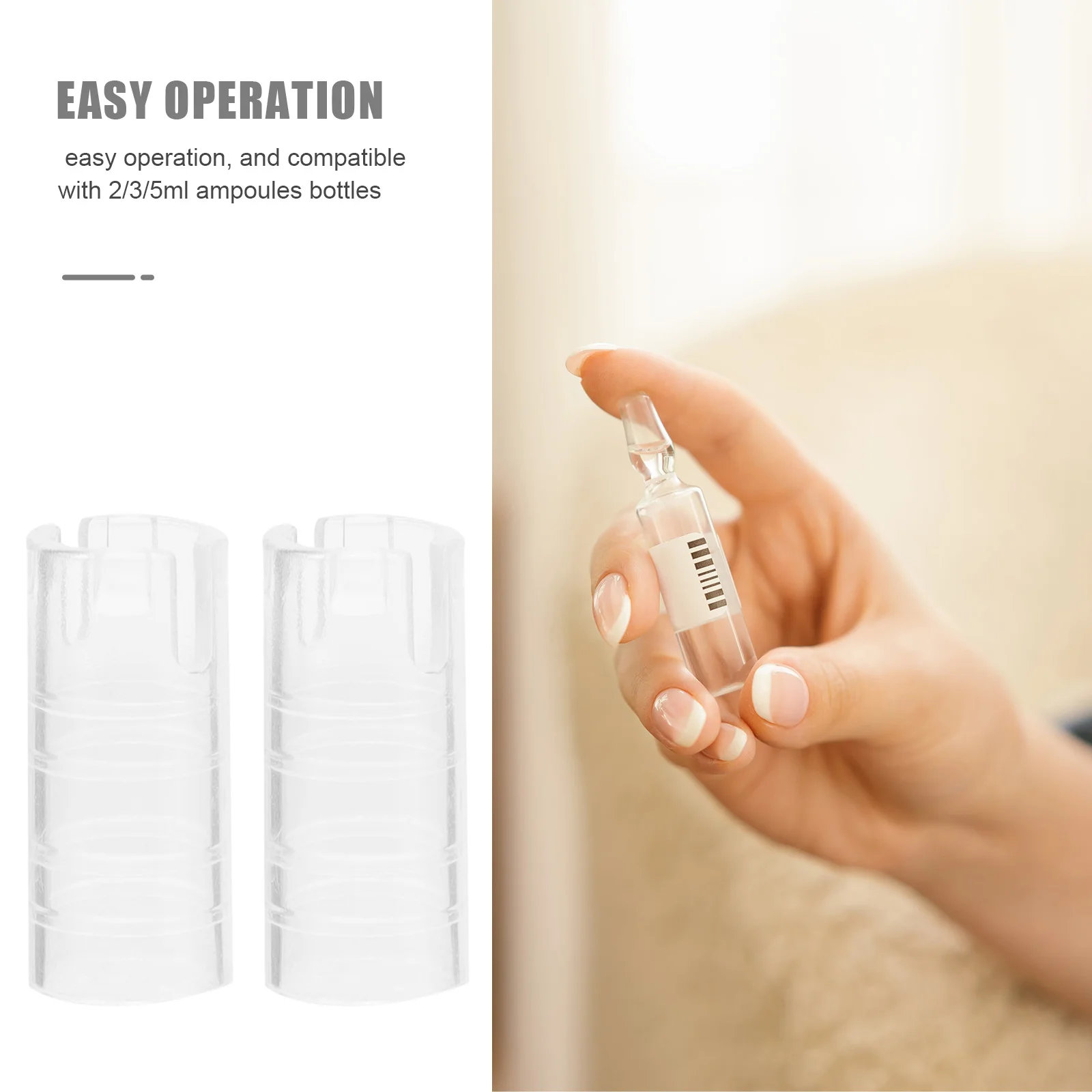 

20 Pcs Ampoule Opener Bottle Bulk Seniors Portable Slim Opening Tool Nurse Travel