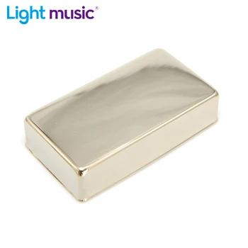 2Pcs אטום Humbucker עטיפות פליז ניקל צבע עבור LP גיטרה חשמלית