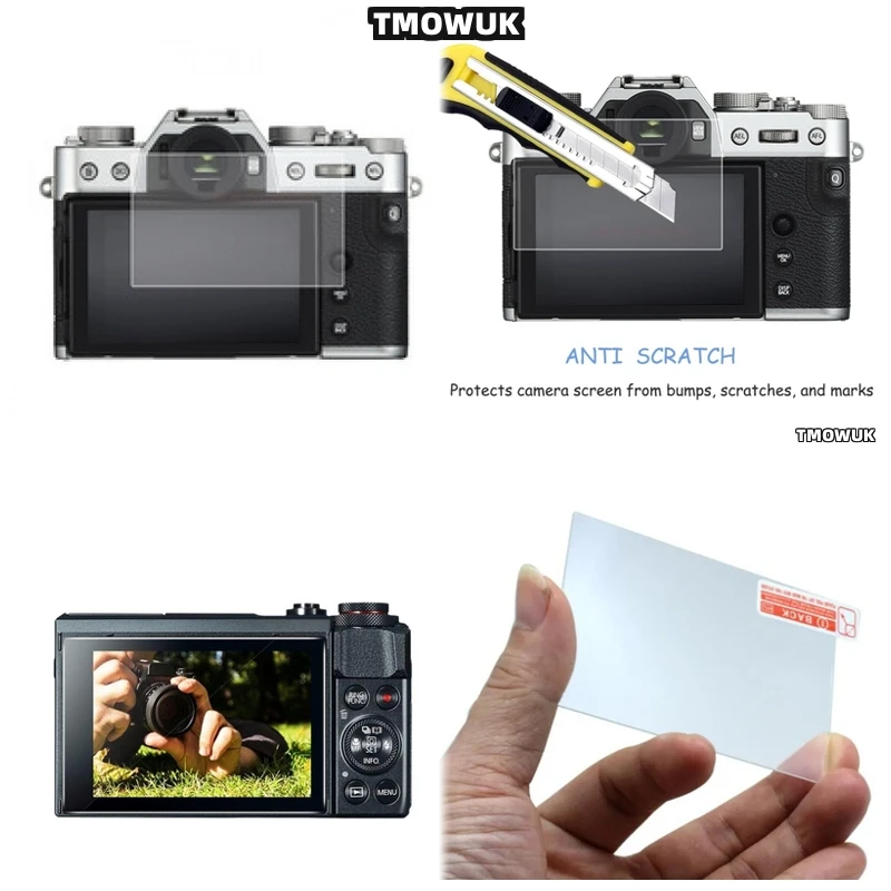 

For Fujifilm X-T50 XE5 XE-4 Tempered Glass Film HD Clear 9H Hardness Screen Prot