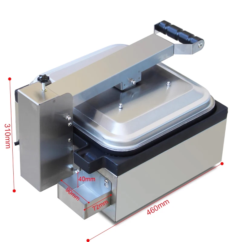 Elektryczny toster komercyjny, toster wielofunkcyjny, podgrzewacz do chleba, sprzęt do podgrzewania przekąsek 1700W