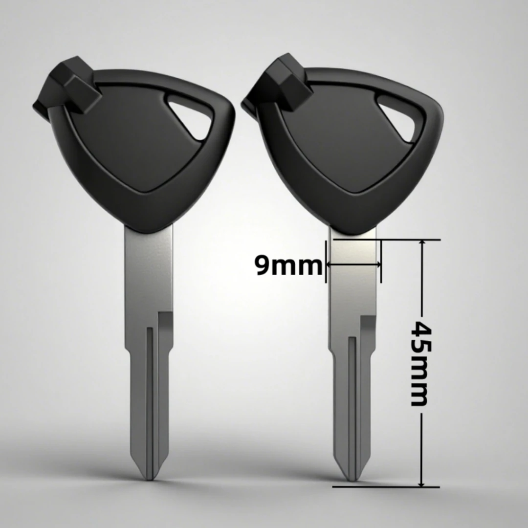 

Motorcycle key For Suzuki New Neptune, Tianlongxing, Tianma, Tianscorpion motorcycle key with magnet sticker Motorcycle Keys