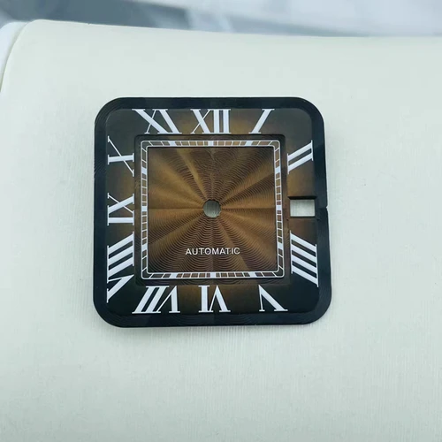 Imagen 2 del producto NH35 Dial 27 mm NH36 Dial Calendario único Santos Reloj mecánico S logo para Seiko mod