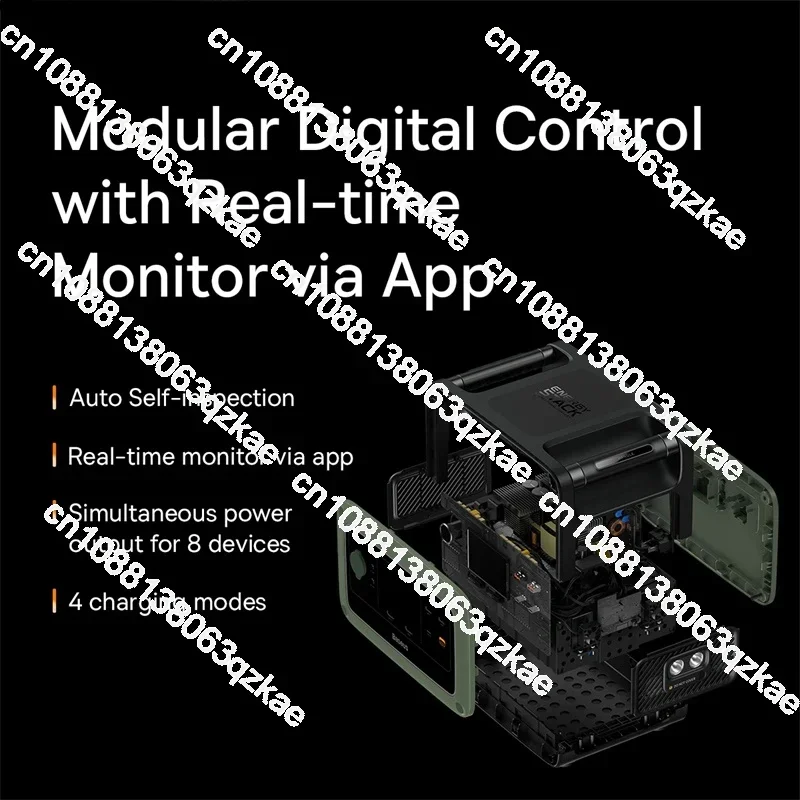 Energy Stack Digital Portable Energy Station 600W (CN/EU 220V) energy storage power supply