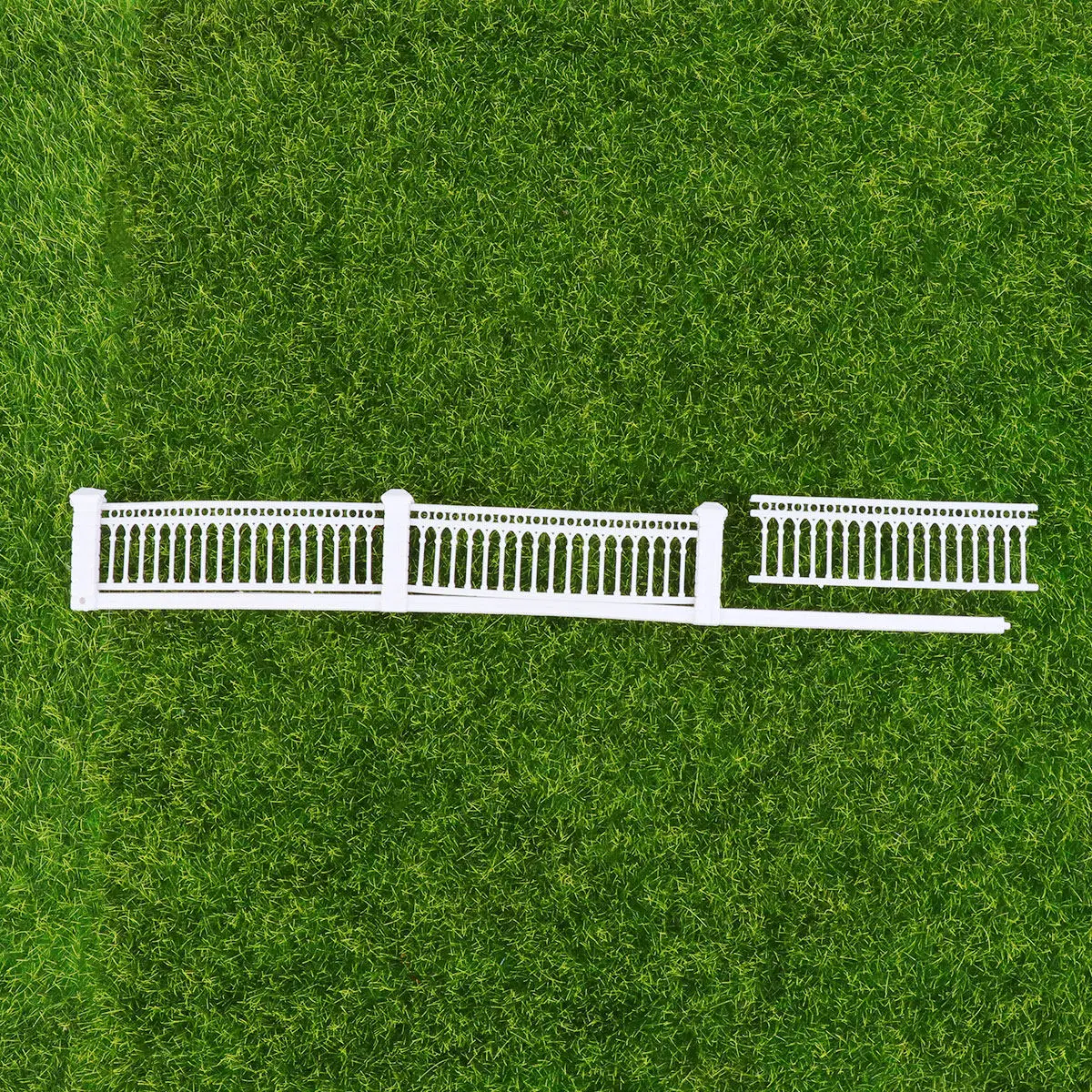 

1m DIY Garden Courtyard Fence Plastic Sand Table Building Materials Decorative Fence Ornament for Home Party Display