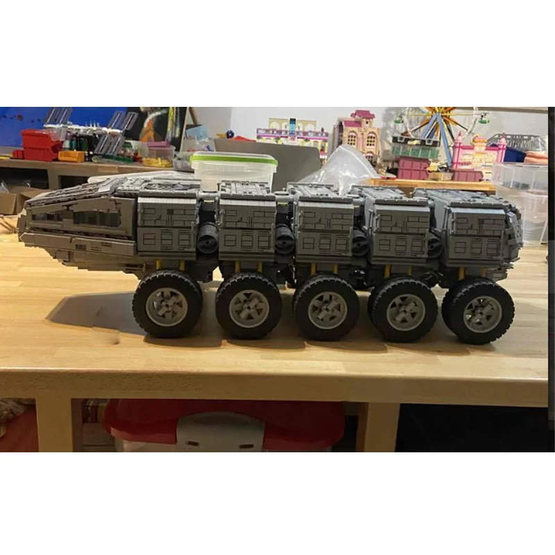 

MOC-61683 Classic Movie Series Juggernaut Transport Car Building Block Model 6015 PartsMOC Creative Boy Kids Birthday Toy Gift