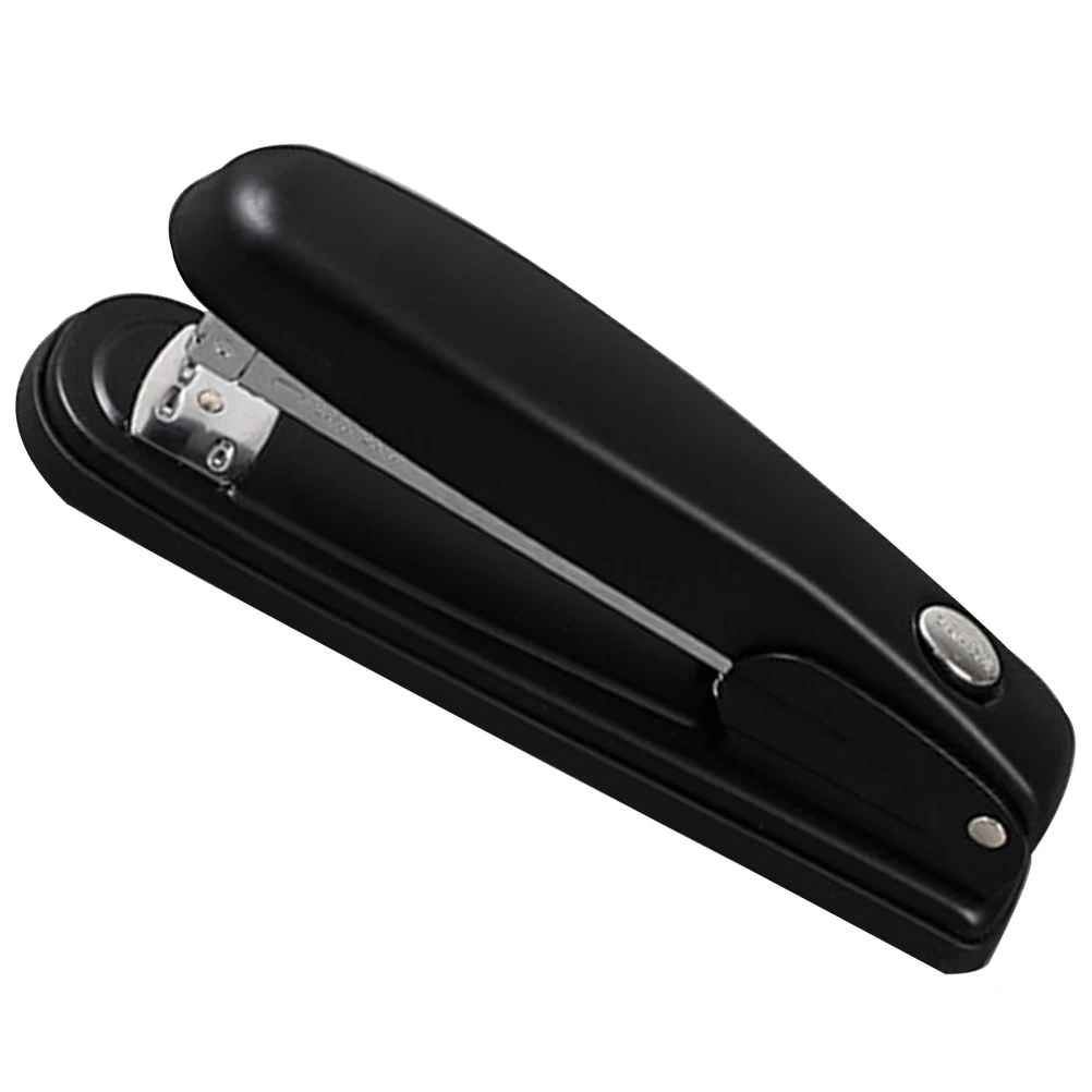 

Black Manual Stapler Office Supplies Compact Handheld Desk Plastic Portable Tiny For Travel