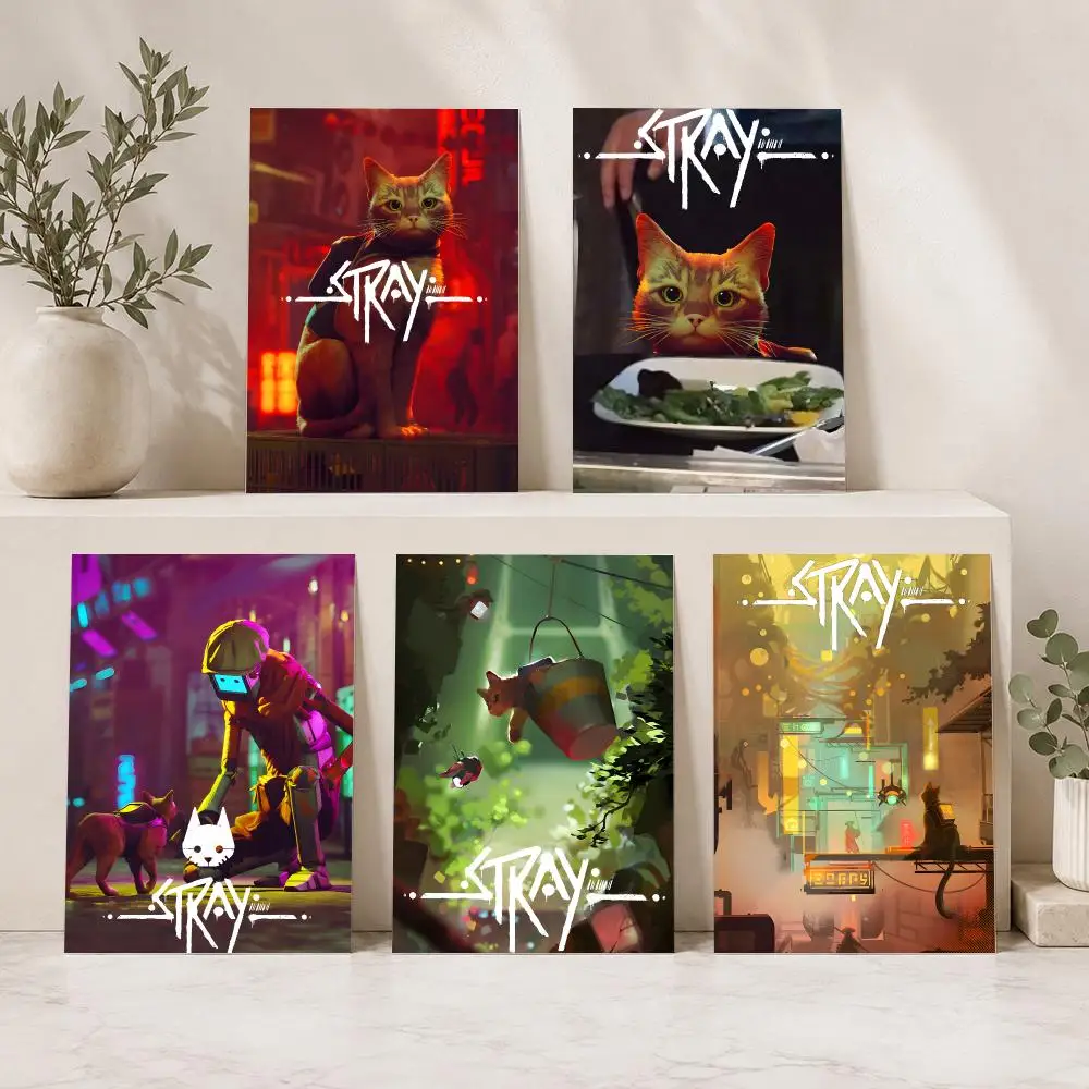 Video Game S-Stray Painting Calligraphy Canvas Mural For Interior Walls Crease-Free Beautiful For Living Room Bedroom
