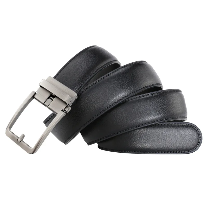 New Famous Brand Belt New Male Designer Automatic Buckle Leather Men Belt 3.5cm Luxury Belts for Men