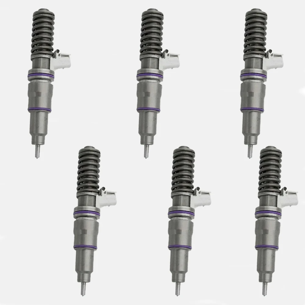 

6 PCS Fuel Injectors For Volvo EC460B EC360B Truck FH12 Penta 3803637 20430583 21582096 VOE20430583 Engine Replacement Parts
