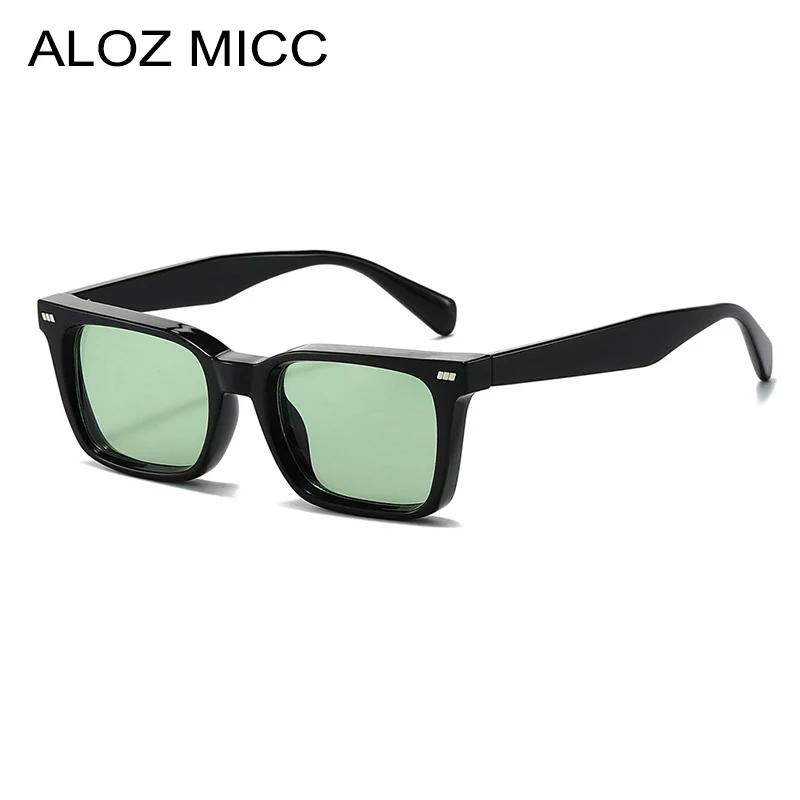 

Fashion Square Sunglasses Women for Women Retro Gradient UV400 Men Rivets Punk Popular Men Sun Glasses