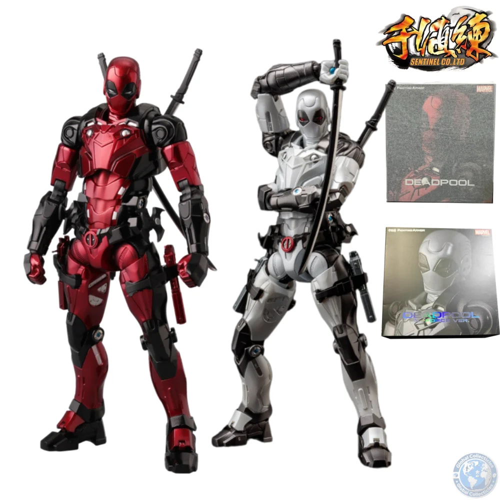 

SENTINEL Official Licensed Fighting Armor DEADPOOL X-Force Ver. Mecha Finished Product Anime Action Figure Desktop Collectible