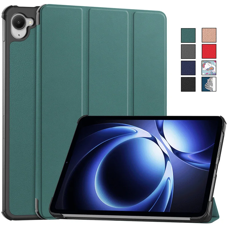 For Redmi K Pad 8.8 inch 2025 Case Trifold PU Leather Stand Hard Tablet Cover For Funda Xiaomi Redmi K Pad Case Coque