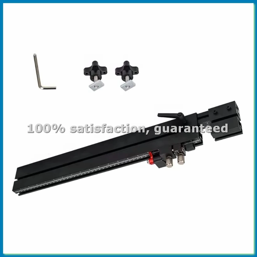 

T Track with Quick Alignment for Woodworking Tablesaws Miter Gauges Centerlines 38mm From Base, Extendable 560mm-941mm-A09I