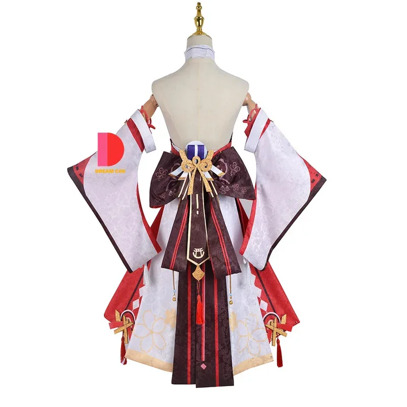 Genshin Impact Yae Miko คอสเพลย์เครื่องแต่งกาย Guuji ชุดแฟนซีชุด Headwear ชุดเกม Yae Miko Guuji คอสเพลย์ใหม่มาถึง