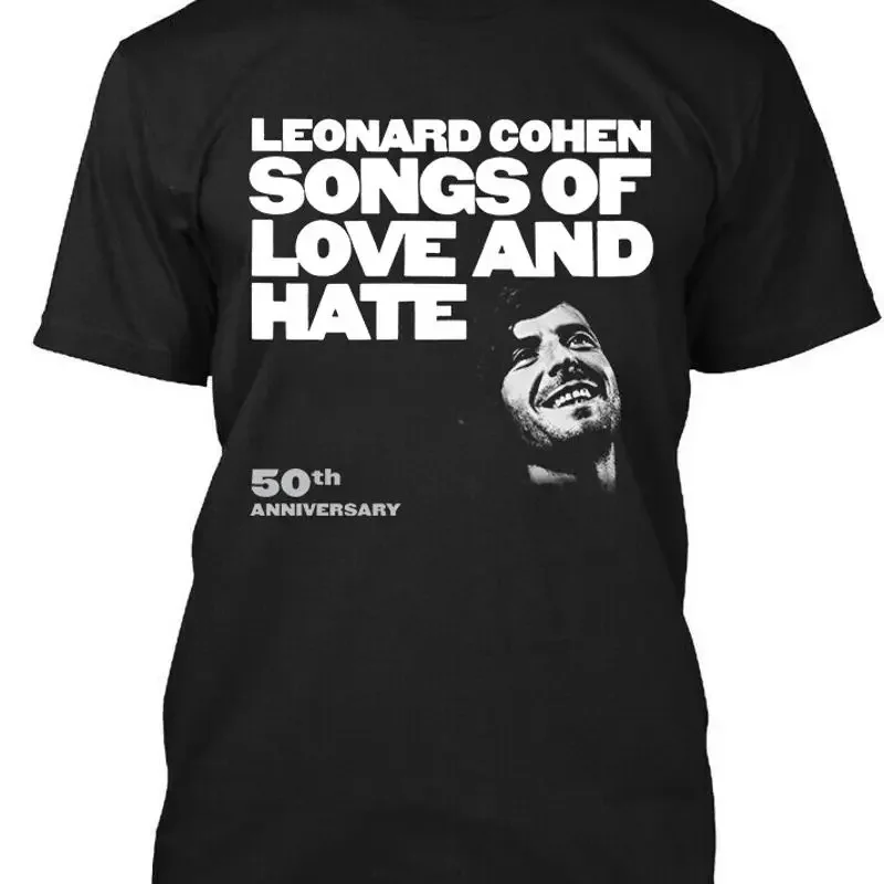 Nwt Leonard Cohen Songs Of Love And Hate 50Th Anniversary T Shirt Size S 3Xl