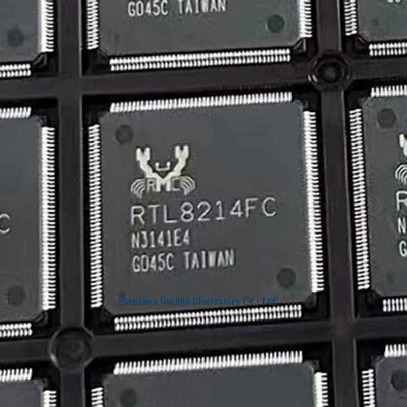 2 pieces of brand new original Ethernet transceiver RTL8214FC-VC-CG QFP-176 REALTEK (Realtek)