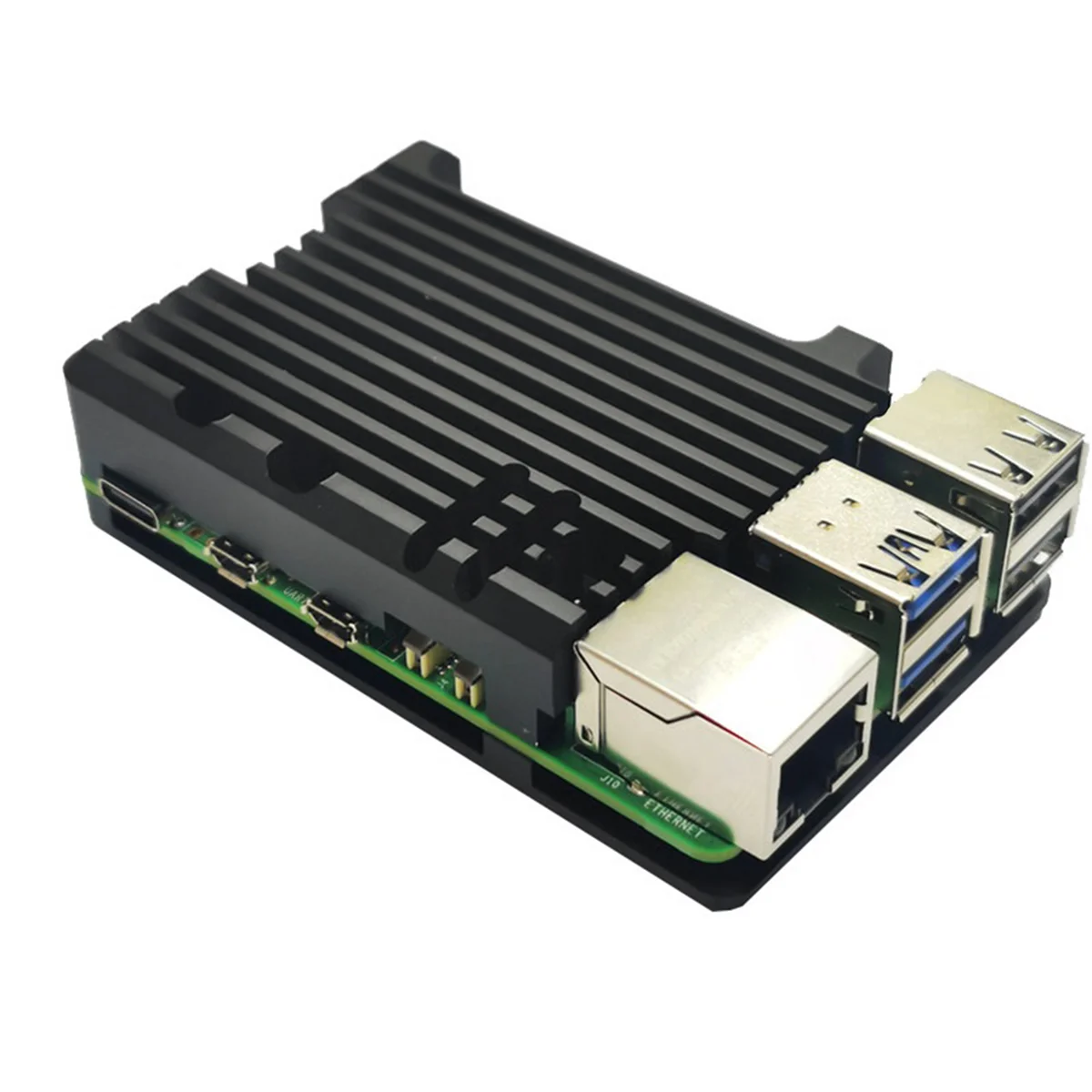 AT87-Metal Case for Raspberry Pi 5 Armor Shell for Raspberry Pi 5 Heat Dissipation Shell
