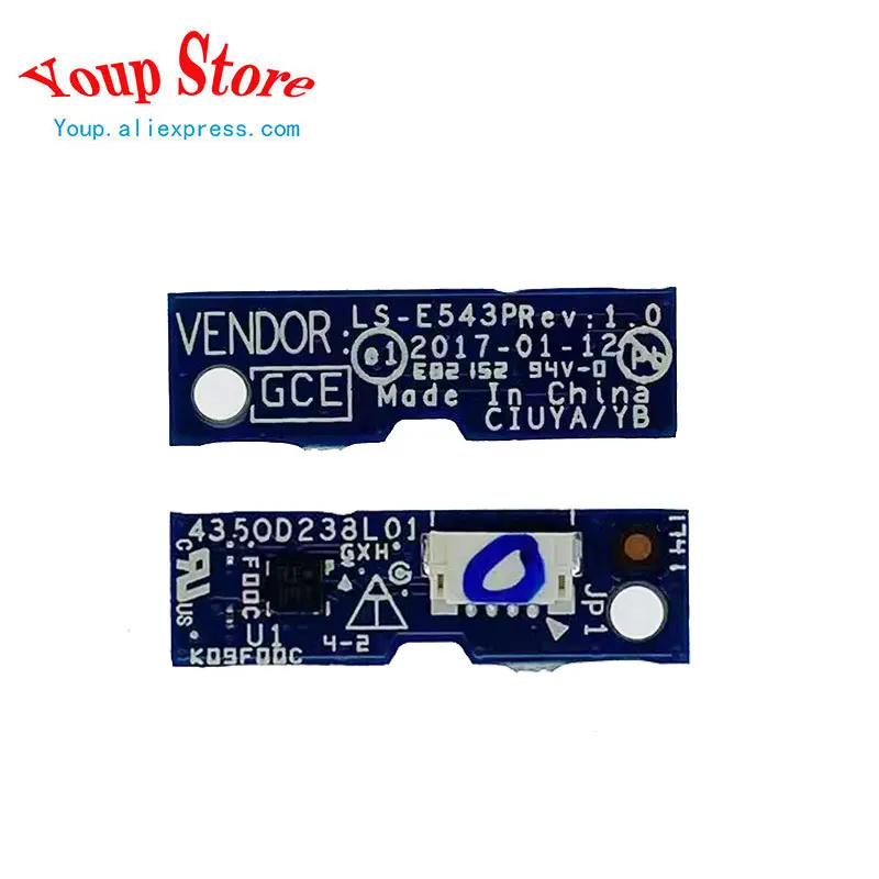 

New Original For Lenovo Ideapad Yoga 520-14IKB Flex 5-1470 Laptop LS-E543P Sensor Board 5C50N67555 Fast Shipping