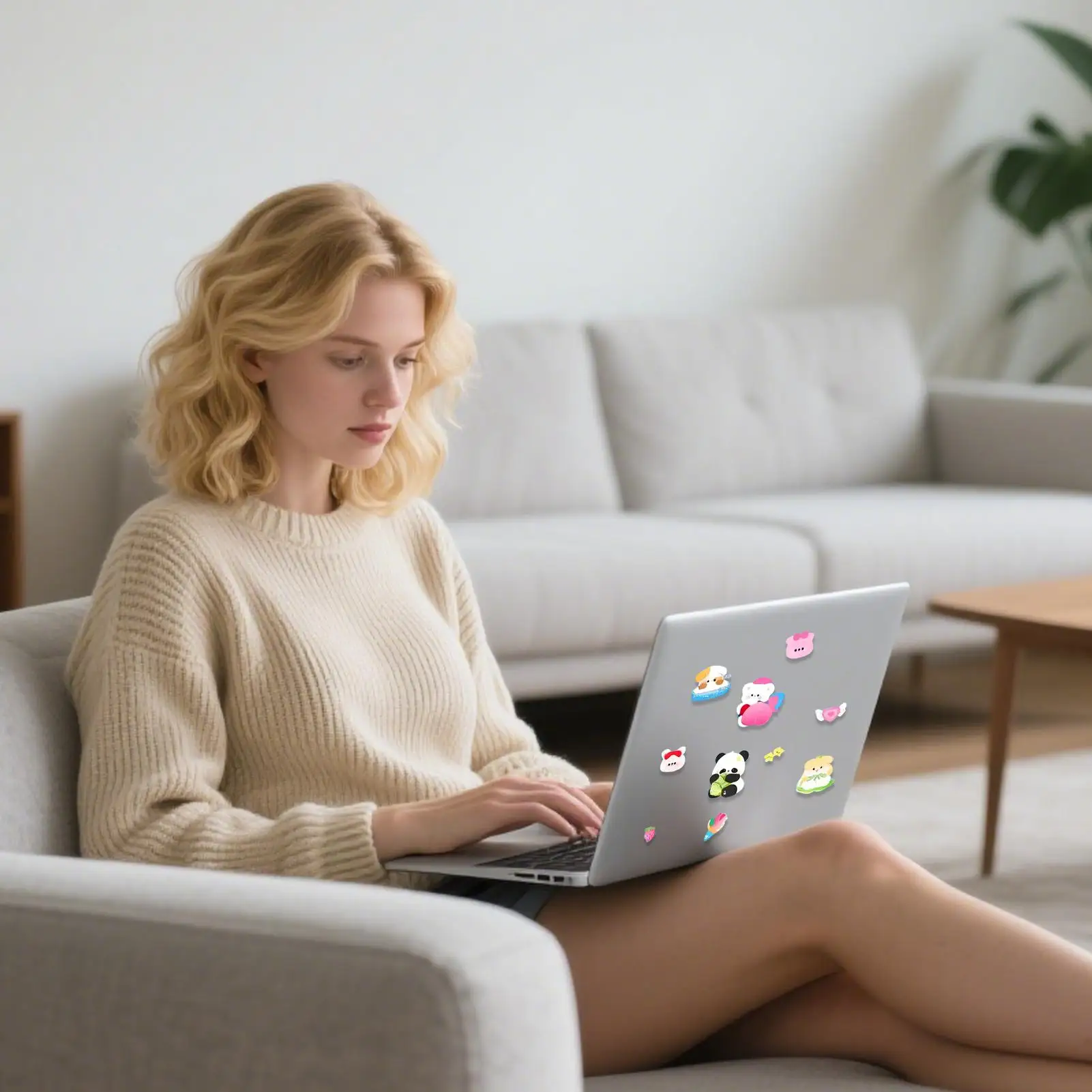 

3D Stickers Soft Fun Animal Decal Scrapbook Stickers for Kids Adults Craft Party Prizes Classroom School Phone Luggage Water